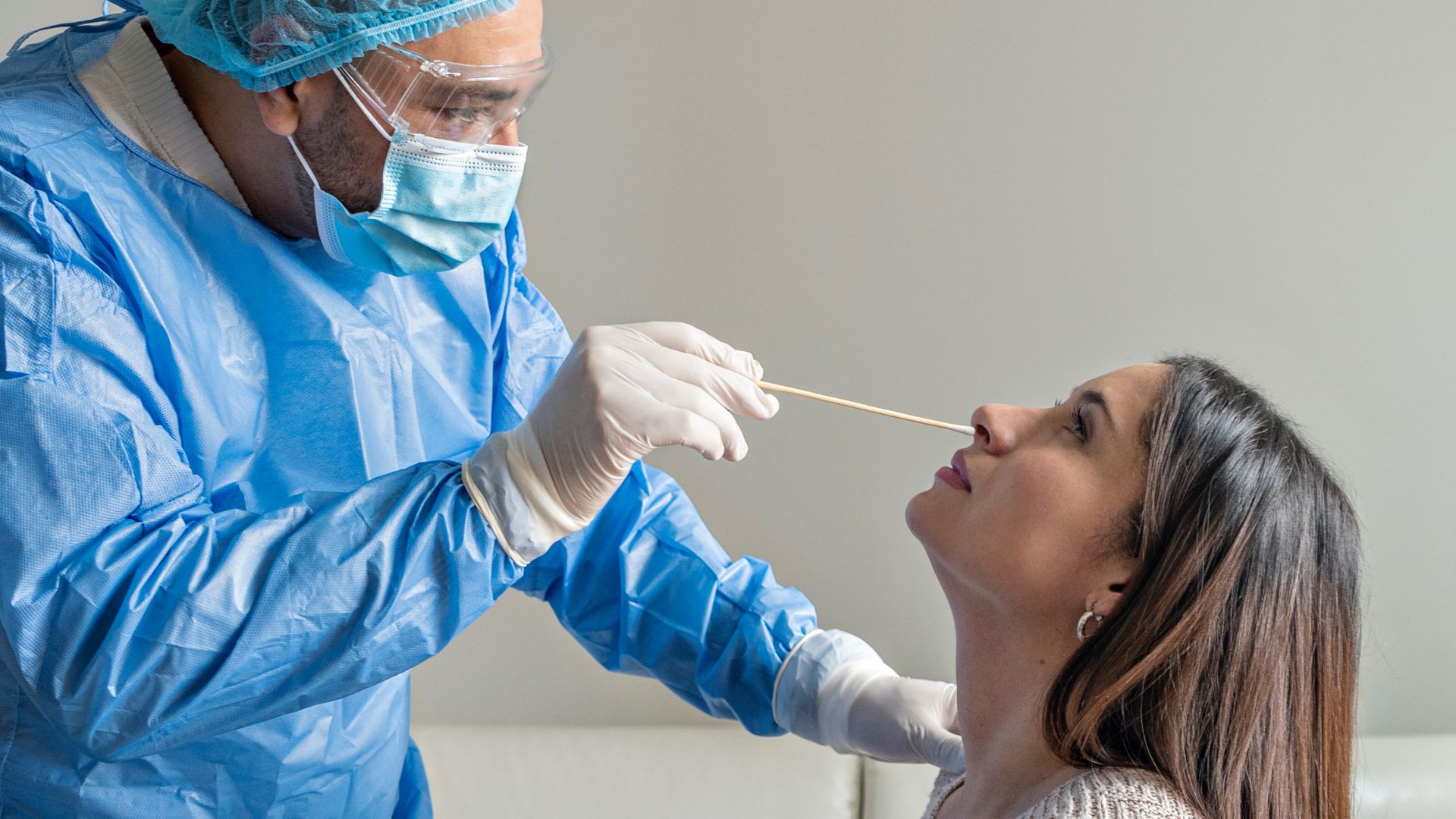 Teste rápido de COVID-19